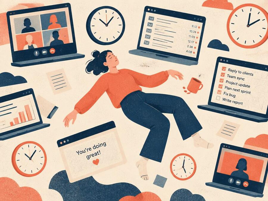 Example result: Editorial illustration